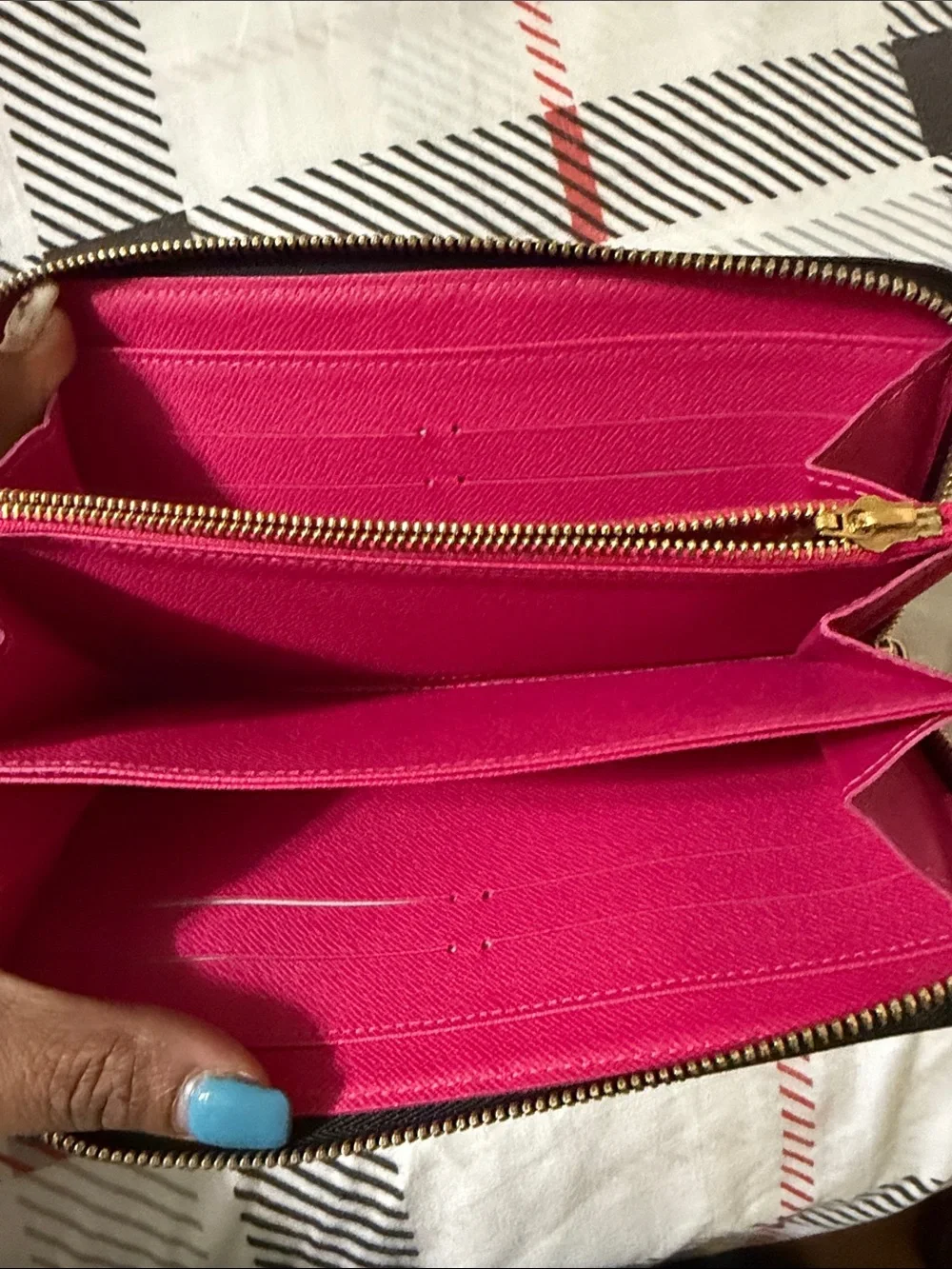 Louis Vuitton Black Multicolor Monogram Zip Wallet
